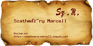 Szathmáry Marcell névjegykártya